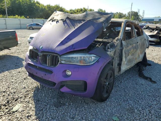 5UXKU6C56F0F94580 - 2015 BMW X6 XDRIVE5 PURPLE photo 2