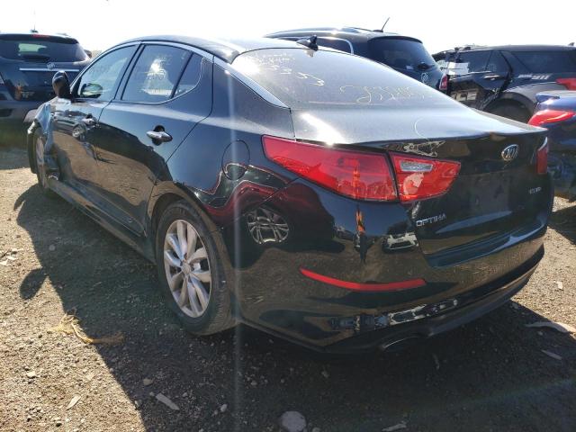 5XXGN4A72EG298883 - 2014 KIA OPTIMA BLACK photo 3