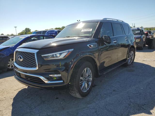 JN8AZ2NC9J9440583 - 2018 INFINITI QX80 BASE BLACK photo 2