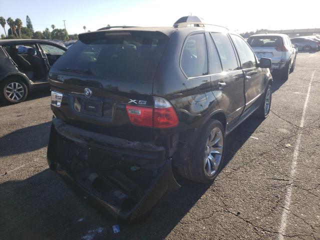 5UXFB53544LV02909 - 2004 BMW X5 4.4I BLACK photo 4