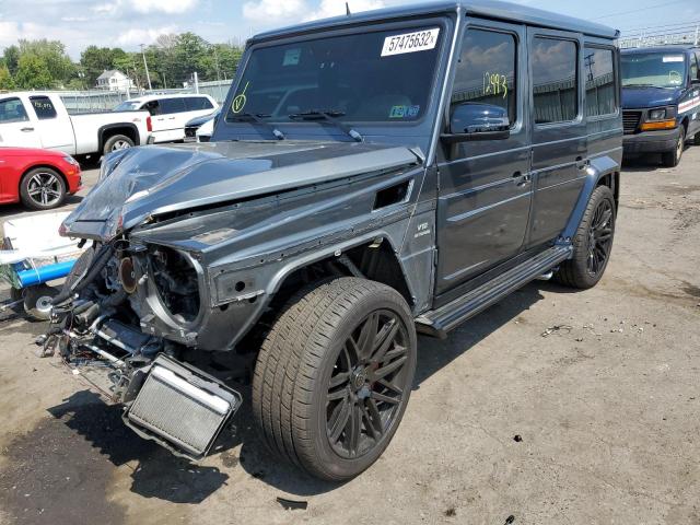 WDCYC7FF2GX250012 - 2016 MERCEDES-BENZ G 65 AMG CHARCOAL photo 2