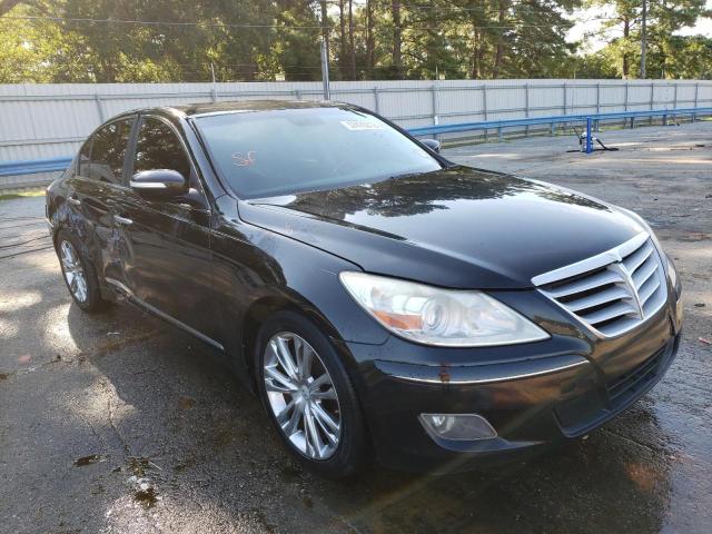 KMHGC4DF6BU119500 - 2011 HYUNDAI GENESIS 4. BLACK photo 1