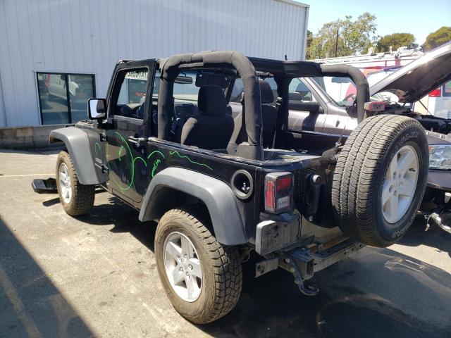 1C4AJWAG3JL888145 - 2018 JEEP WRANGLER S BLACK photo 3