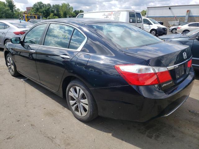 1HGCR2F38EA241520 - 2014 HONDA ACCORD LX BLACK photo 3