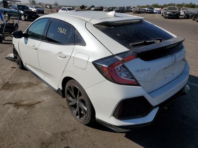 SHHFK7H45KU422501 - 2019 HONDA CIVIC SPOR WHITE photo 3