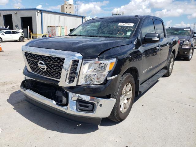 1N6AA1E6XJN511561 - 2018 NISSAN TITAN SV BLACK photo 2