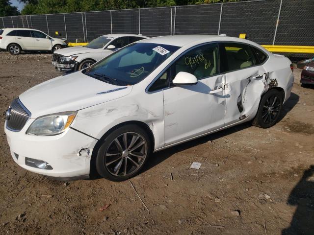 1G4PR5SKXH4106603 - 2017 BUICK VERANO SPO WHITE photo 10