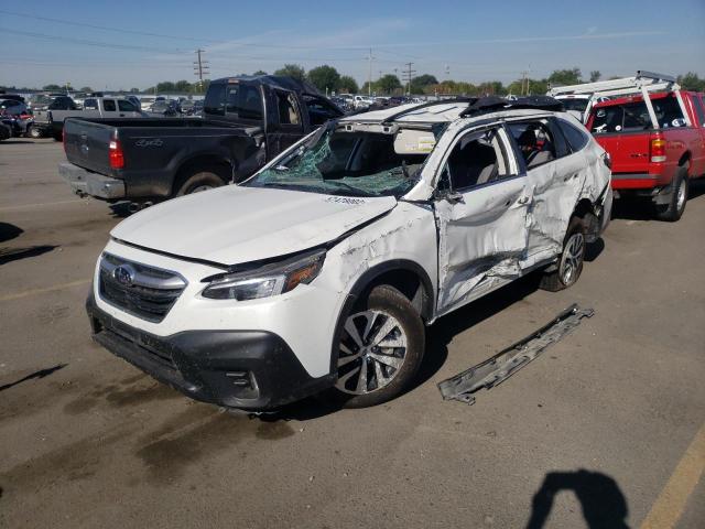 4S4BTACC2L3239804 - 2020 SUBARU OUTBACK PR WHITE photo 2