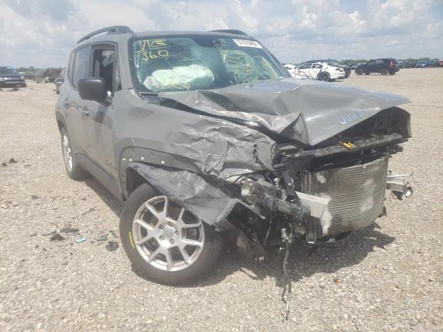 ZACNJAAB2KPK94228 - 2019 JEEP RENEGADE S GRAY photo 1