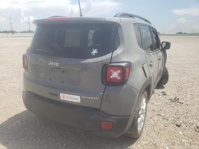 ZACNJAAB2KPK94228 - 2019 JEEP RENEGADE S GRAY photo 4