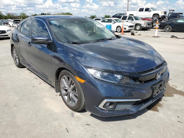19XFC1F7XKE017197 - 2019 HONDA CIVIC EXL Mavi foto 1