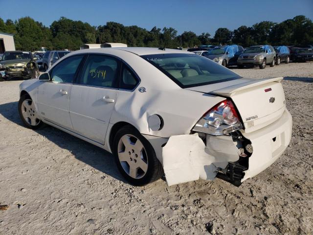 2G1WD58C979316032 - 2007 CHEVROLET IMPALA SUP 白色 照片 3