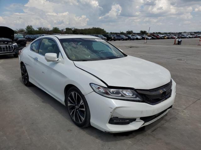 1HGCT1B88GA009564 - 2016 HONDA ACCORD EXL WHITE photo 1