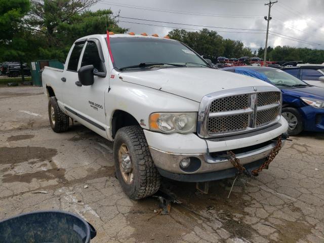 3D7KS28C65G815602 - 2005 DODGE RAM 2500 S WHITE photo 1