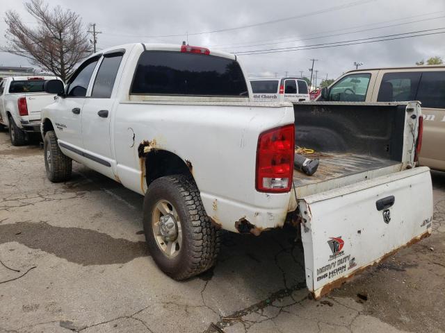 3D7KS28C65G815602 - 2005 DODGE RAM 2500 S Սպիտակ լուսանկար 3