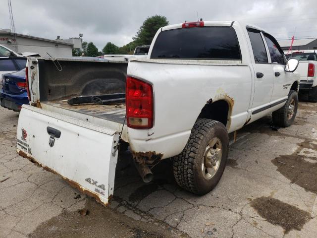 3D7KS28C65G815602 - 2005 DODGE RAM 2500 S Սպիտակ լուսանկար 4