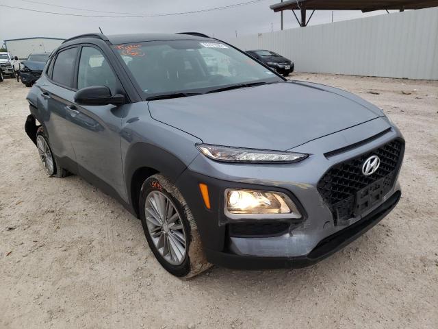 KM8K22AA6JU137293 - 2018 HYUNDAI KONA SEL GRAY photo 1