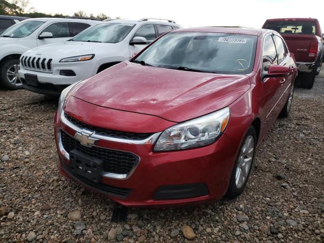1G11C5SL3EF103880 - 2014 CHEVROLET MALIBU 1LT წითელი ფოტო 2