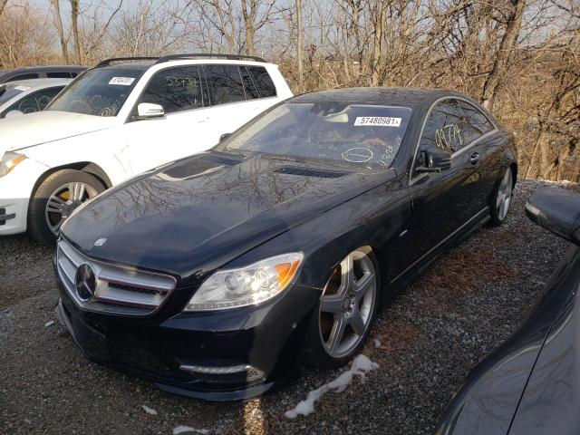 WDDEJ9EB1BA026854 - 2011 MERCEDES-BENZ CL 550 4MA BLACK photo 2