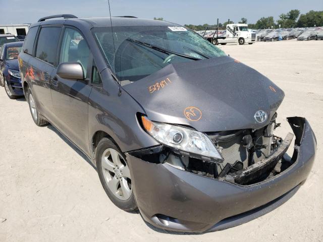 5TDKK3DC7ES513811 - 2014 TOYOTA SIENNA LE GRAY photo 1