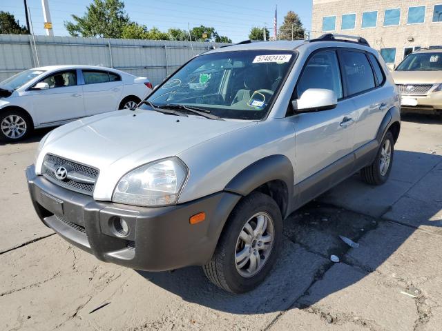 KM8JN12D17U639692 - 2007 HYUNDAI TUCSON SE SILVER photo 2