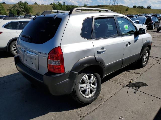 KM8JN12D17U639692 - 2007 HYUNDAI TUCSON SE SILVER photo 4