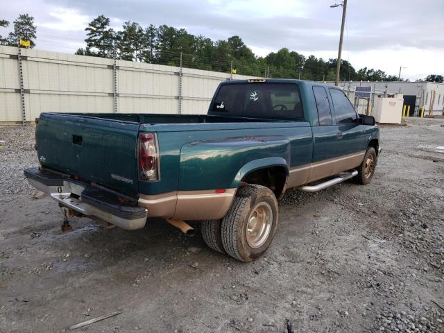 1GTHC39F5WE543827 - 1998 GMC SIERRA C35 GREEN photo 4