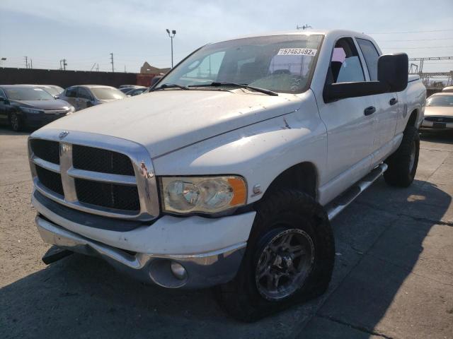 3D7KS28C65G762240 - 2005 DODGE RAM 2500 S WHITE photo 2