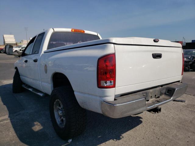 3D7KS28C65G762240 - 2005 DODGE RAM 2500 S WHITE photo 3