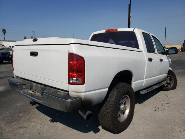 3D7KS28C65G762240 - 2005 DODGE RAM 2500 S WHITE photo 4