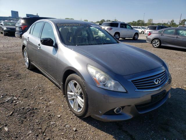 JN1DV6AR8BM652267 - 2011 INFINITI G25 GRAY photo 1