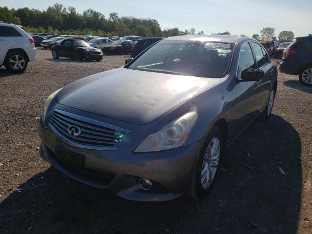 JN1DV6AR8BM652267 - 2011 INFINITI G25 GRAY photo 2