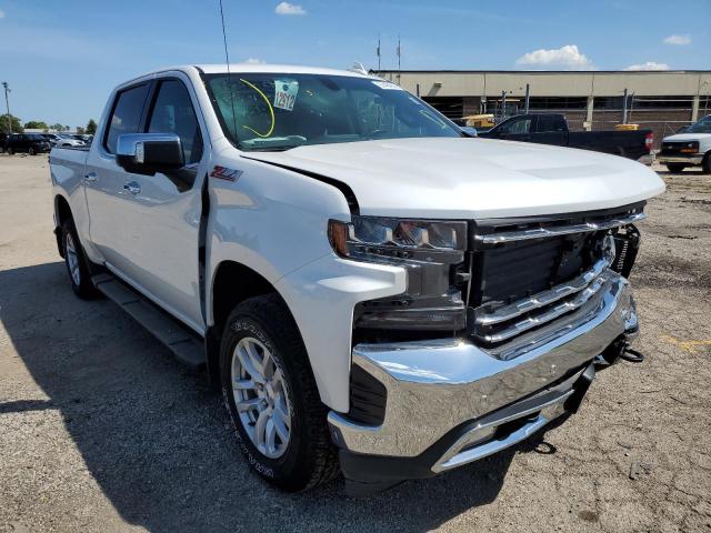 3GCUYGED6KG156850 - 2019 CHEVROLET SILVERADO WHITE photo 1