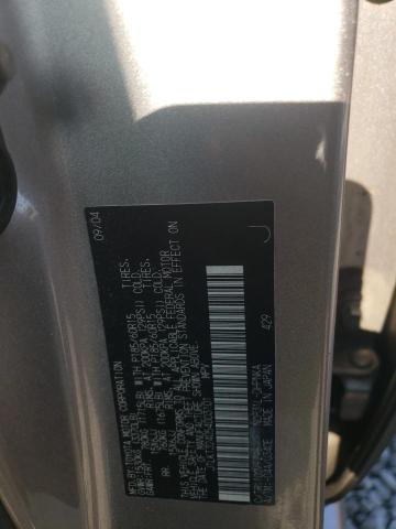 JTLKT324054003101 - 2005 TOYOTA SCION XB 银色 照片 10