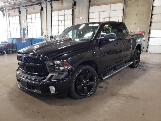 1C6RR7LT9JS281854 - 2018 RAM 1500 SLT BLACK photo 2