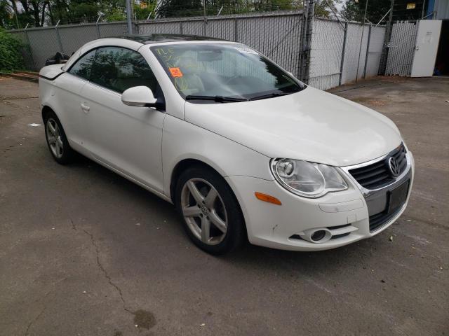 WVWDA71F07V001849 - 2007 VOLKSWAGEN EOS 2.0T S WHITE photo 1