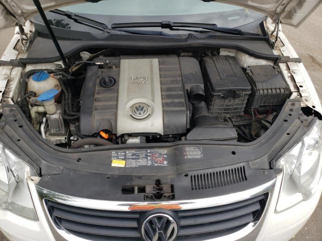 WVWDA71F07V001849 - 2007 VOLKSWAGEN EOS 2.0T S WHITE photo 7