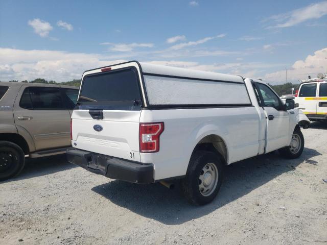 1FTMF1CB6JKE20998 - 2018 FORD F150 WHITE photo 4