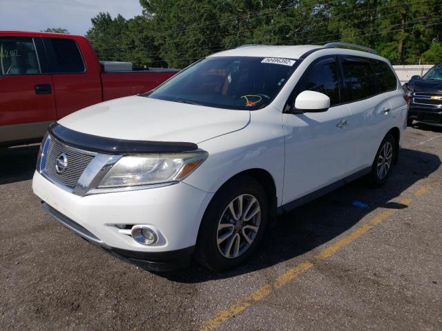 5N1AR2MN7FC645470 - 2015 NISSAN PATHFINDER WHITE photo 2