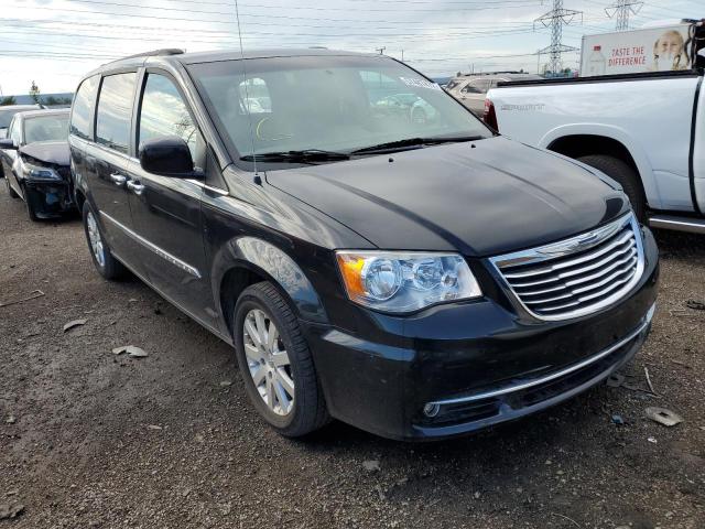 2C4RC1BG5ER418453 - 2014 CHRYSLER TOWN & COU BLACK photo 1