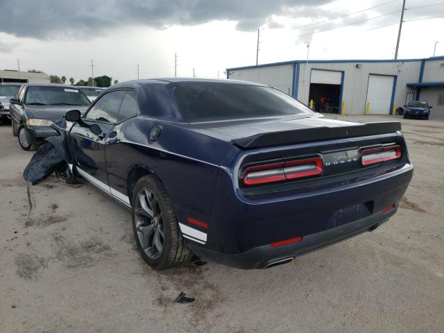 2C3CDZAG7HH558733 - 2017 DODGE CHALLENGER BLUE photo 3