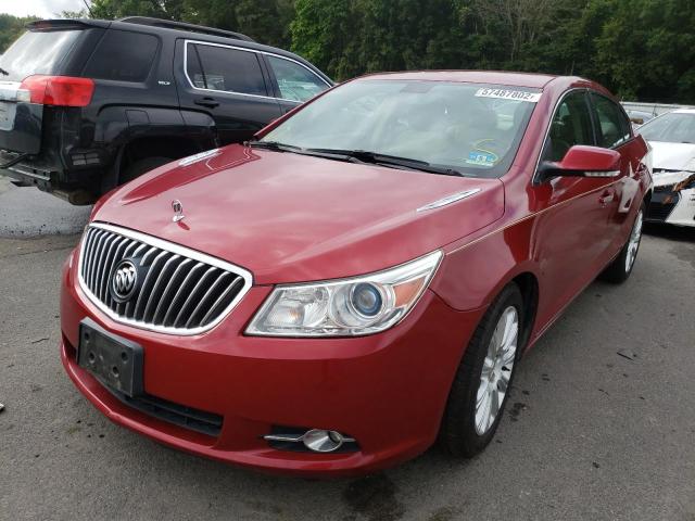 1G4GF5E36DF166776 - 2013 BUICK LACROSSE P RED photo 2