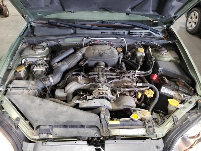 4S4BP61C056301075 - 2005 SUBARU LEGACY OUT GREEN photo 7