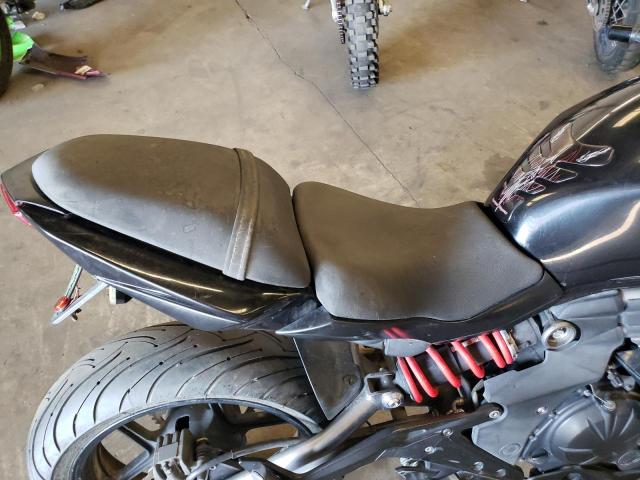 JKAEXEE11CDA06397 - 2012 KAWASAKI EX650 EC BLACK photo 6