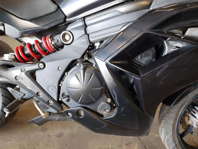 JKAEXEE11CDA06397 - 2012 KAWASAKI EX650 EC BLACK photo 7