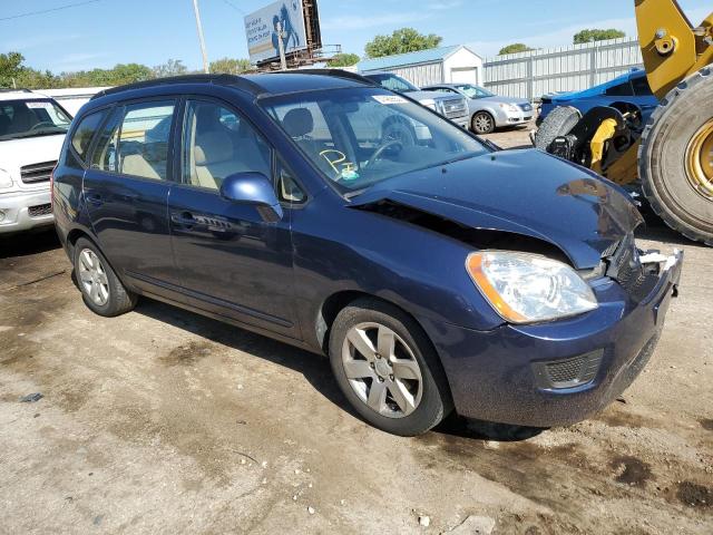 KNAFG525487184340 - 2008 KIA RONDO BASE BLUE photo 1