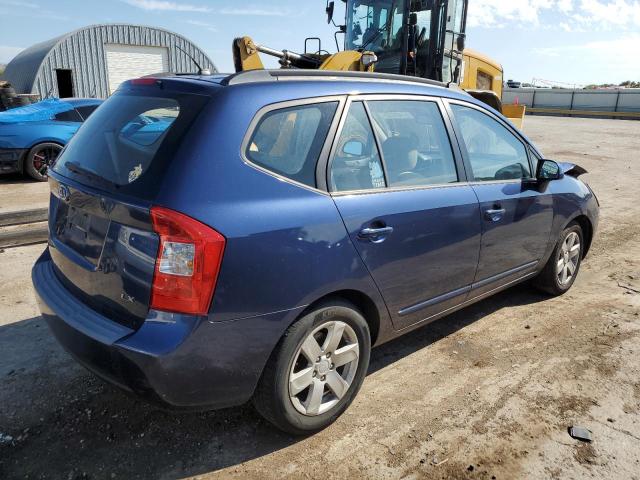 KNAFG525487184340 - 2008 KIA RONDO BASE BLUE photo 4