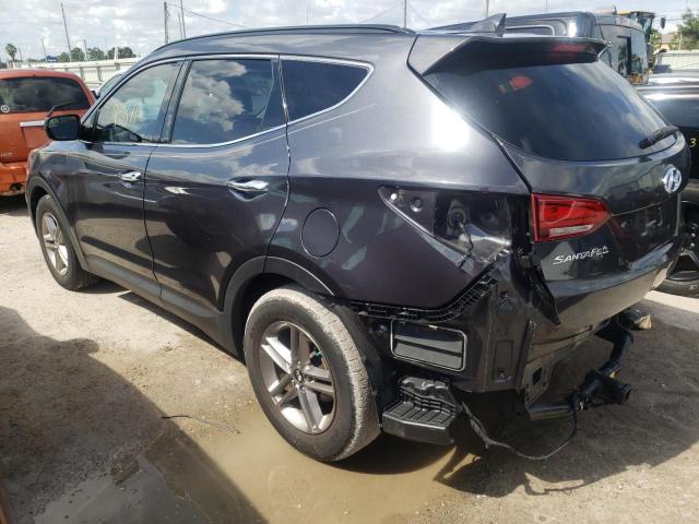 5XYZU3LBXHG447841 - 2017 HYUNDAI SANTA FE GRAY photo 3