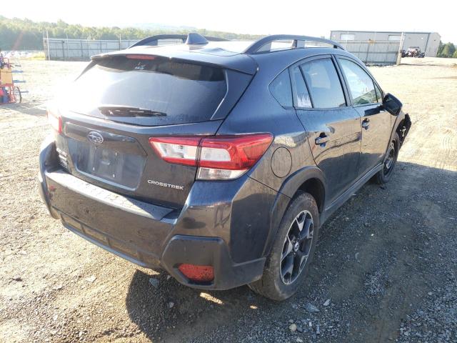 JF2GTABC6JH240998 - 2018 SUBARU CROSSTREK GRAY photo 4