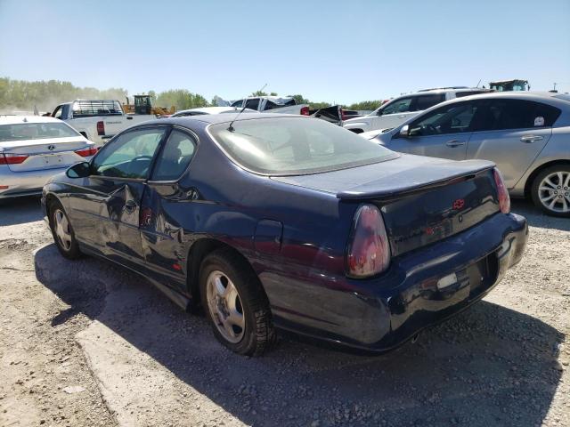 2G1WX15K119120637 - 2001 CHEVROLET MONTE CARL ლურჯი ფოტო 3